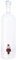 WD Lifestyle Bottiglia in Vetro Borosilicato con Decorazione Interna Schiaccianoci, 1 Litro