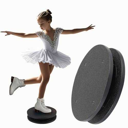 TIZYFF Figure Skating Spinner - Training Aid for Ice Skaters, Gymnastics, Dance and Ballet Pirouette. Metal Eight Spin Trainer.
