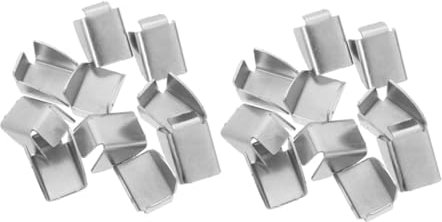 SEWOART 20 Stücke Heavy Duty Partition Eisen Clip Halterung Für Regale Schrank Schrank Büro Sperrholz Spanplatten