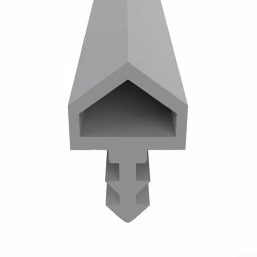 Nastro isolante in gomma, lunghezza 5 m, soluzione perfetta per insonorizzare finestre e porte (grigio)