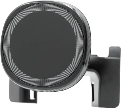 craVeDRIVE Magnetischer Handyhalter mit Ladefunktion I Kompatibel Volvo XC60 (2017-2025) Autos I 360° 15W Drahtlose Schnellladung I Schwarz Magnet Handyhalterung für Volvo XC60 II