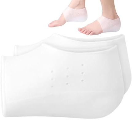 Unsichtbare Einlegesohlen für die Höhe – weiche Silikon-Fersenerhöhung, elastische Innenschuh-Hebebühne | Stoßdämpfende Kissen für Damen, Herren, Teenager, Freunde, Kollegen, die Komfort und