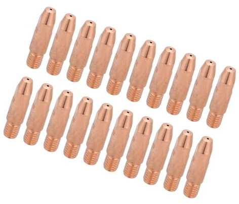 ZJchao Schweißtipps, 20 -pcs -Kupferspitze, Schweißspitzen MIG MAG Tips MIG Tup TOMCHE (1.0)
