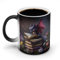Jubonexis Purple Dragon Fantasy Color Changing Mugs Heat Changing Ceramic Coffee Mug Novelty Funny Tea Water Cup 11OZ
