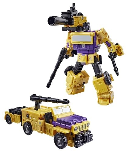 Transformers Age of the Primes Combaticon Swindle, Voyager Class 16.5 cm Converting Action Figure, Robot Toys for Ages 8+