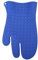 Silikomart | Mister Hot Gant en Silicone, Couleur Bleue, Dimensions 250 x 168 mm,