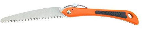 Max-Power Segaccio a Serramanico per Giardinaggio, Potatura Rami e Foglie, 190 mm, Arancione (Orange)