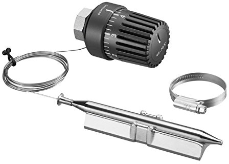 OVENTROP-Temperaturregler m.Anlegefühler 40-70 C, Kapillarrohr 2m,Wärmeleitsockel