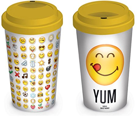 Pyramid International AFMGT23771 Smiley Emoticon Yum Travel Mug , 30 x 40 cm