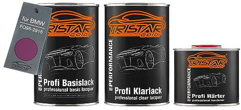 Autolack Set Dose spritzfertig für BMW FQ95-2915 Lila Metallic Basislack + 2K Klarlack 2,5L