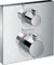 Hansgrohe Ecostat Square Thermostat-Außenteil, Stahl, einzeln