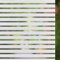 Concus-T Fensterfolie Statische Selbstklebend Folie Ohne Kleber Streifen Anti-UV Glasdekorfolie Perfect für Büro glastür 45x200cm
