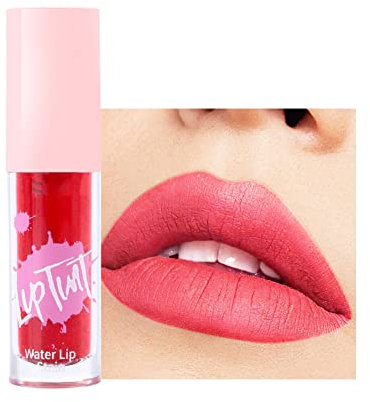 Allbestaye Water Gel Tint Lip Stain, Moisturizing Lip Gloss Hydrating Waterproof Long Lasting Liquid Lipstick