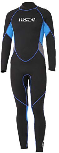 QIMANZI Taucheranzug Herren 3MM Sunblock Neoprenanzug zum Tauchen Surfen Schwimmen Ganzkörper(A Schwarz,XL)