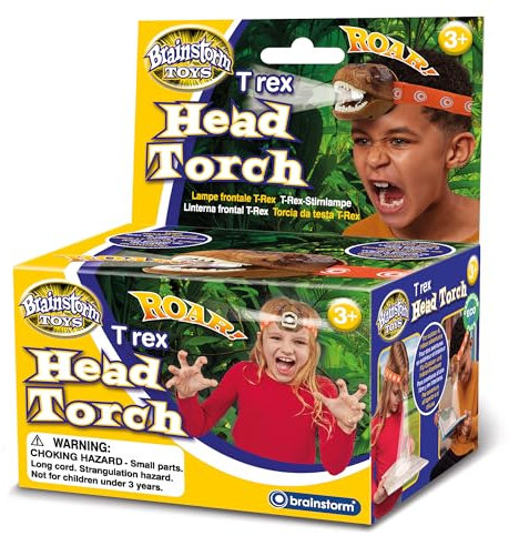Brainstorm Toys T Rex - Antorcha de Cabeza