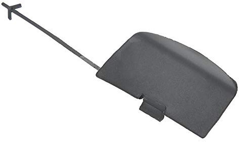 Copertura traino paraurti anteriore, Qiilu Copri rimorchio paraurti anteriore, paraurti anteriore per auto Gancio traino Coperchio non verniciato 735456794 Adatto per 500 07-15
