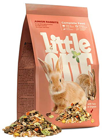 Little One Zwergkaninchenfutter | 2,3 kg | Alleinfutter für Junge Zwergkaninchen bis 6 Monate | Ausgewogene Ernährung für Wachstum & Wohlbefinden | Reich an wichtigen Vitaminen