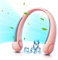 Neck Fan, Portable Neck Fan USB Rechargeable, Hands Free Bladeless Personal Fan with 360°Cooling Airflow, 3 Wind Speed for Home Office Travel Sports Outdoor Summer