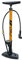 BV Bicycle Pump Durable Bike Floor Pump 17/24 inch Smart Valve Head, 160 PSI, Automatically Reversible Presta and Schrader (Honey Yellow - Full Size)