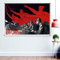 WW II Sowjetische rote Armee Propaganda Poster Banner Flaggen Wandkunst UdSSR CCCP Patriotischer Krieg Tapeten Wandbild Heimdekoration 96 x 144 cm
