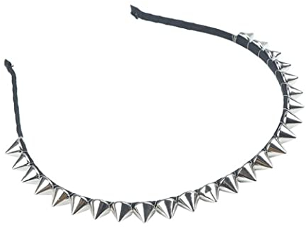 1pc Fashion Cool Metal Stirnband Spike Nieten Besetzt Band Party Punk Hair Clips Gothic Style