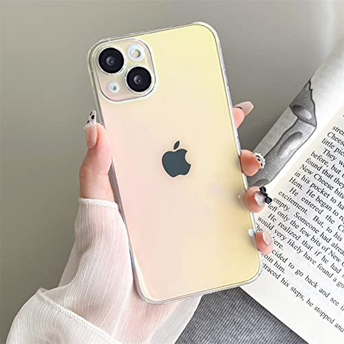 Luxusbeschichtung Aurora Gradient Case für iPhone 13 Pro Max 12 Pro 11Pro Max Slim PC Glass Camera Protector Cover, Style 8, für iPhone 11 Pro