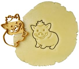3DKOUPE - Ausstechform Wildschwein - Motiv Waldtiere