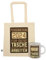 clothinx Pensionierung 2024 Tasche und Tasse mit Spruch ideal für die Verabschiedung Pension und Rente (Pensionierung 2024 Tasche + Tassenbundle)