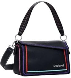 Desigual Women's Accessories PU Hand Bag, Black