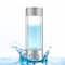 HQQMNY Botella de Agua de Hidrógeno Portátil - Contenido ≥6000ppb, Generador Con Tecnología PEM y SPE, 400 Ml (Color Plateado)