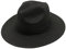 SDKZBFC Womens Beach Sun Wide Brim Straw Hat UPF50+ Panama Summer Beach Sun Hat for Unisex Black