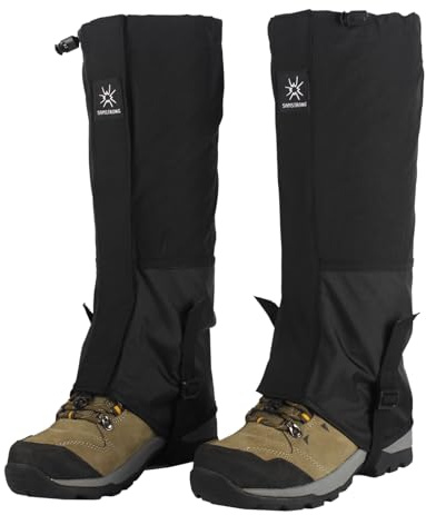 Mecmbj Gamaschen Wasserdicht, Gamaschen Wandern, Unisex