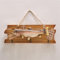 WSNCXFW B,Wanddekoration Aus Holz Mit Fischen, Wanddekoration Mit Fischschwarm, Wandkunst Mit Küstenfischen Und Nautischem Thema, 3D-Fisch-Wandskulptur, Wanddekoration Zum Aufhängen An Der Wand