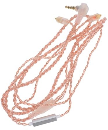 Housoutil 4pcs Wired Headphones over Ear Headphone Jack Cable Earphone Connection Cable Noise Isolation Headset