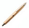 JINHAO 10 Press Fountain Pen Retractable Metal Pen with Ink Converter (Fine Nib, Golden Stripe)