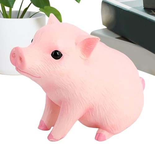 higyee Miniatur Tierfiguren | Kleine Tierfiguren Sammelstücke Dekofiguren,Realistische Lernspielzeuge für Vorschule & Basteln, süße Hamster Panda Schlange Deko für & Mädchen