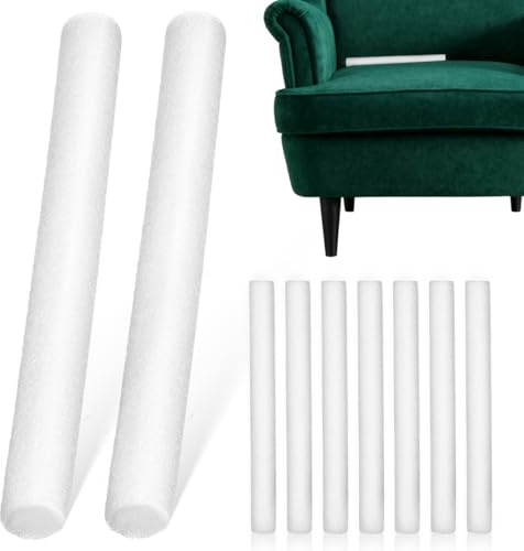 Cabilock 16 flexible Schaumstoff-Sofa-Lückenfüller, Couchbezug-Halter, Stangen, Schonbezug für Stühle, Betten und Möbel, weiche, elastische, nicht saugfähige Kissen für sauberen Nahtschutz