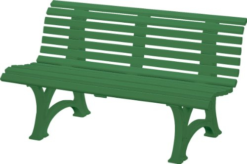 Blome-Tillmann Gartenbank Neptun/Helgoland Kunststoffgestell dunkelgrün