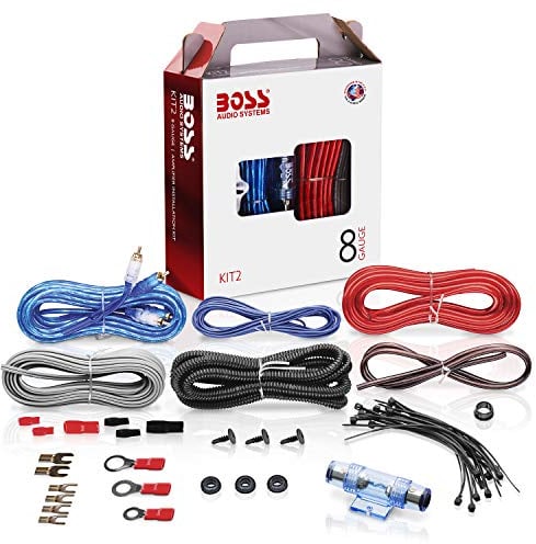 Boss KIT2 Car Kit - Kit de Coche (Negro, Azul, Gris, Rojo)
