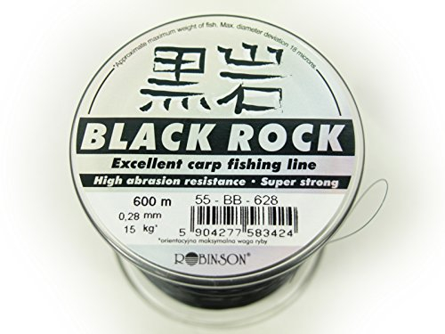 Robinson Black Rock Carp Line 0,26mm 13kg 600m monofile Karpfenschnur