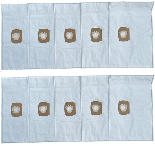 10 Industrie- Baustellen- 30L Heavy Microvlies Staubsaugerbeutel kompatibel für Nilfisk-Alto Attix 30