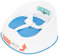 Prince Lionheart Booster Squish Seat | 12m+ - 5yrs (60lbs) | Lightweight | 3-Point Harness | Rigid Base | Springy Seat | Slip-Resistant | Attached To Chair & Child - Berry Blue