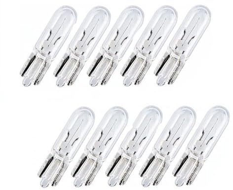 24 Volt 10 Stück W 1,2W - T15 1,2Watt Nfz LKW Beleuchtung Armaturbeleuchtung Glühlampe Glassockellampe Glühbirne Lampen.