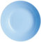 Lumarc Assiette Creuse en Verre trempé Diwali Bleu Clair 20 cm