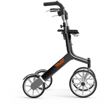 Trustcare Let's Go Out, Rollator, Schwarz/Schwarz