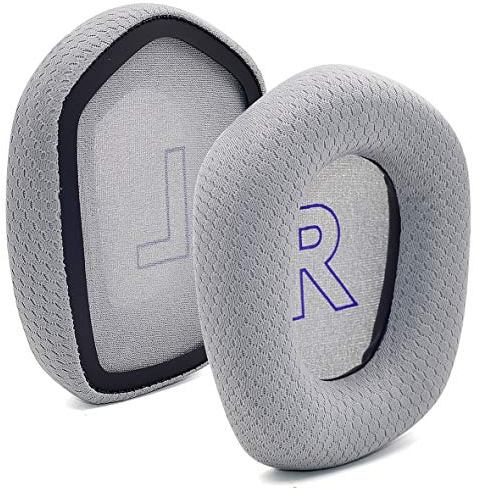 G733 Earpads - defean Replacement Ear Cushion Cover Compatible with Logitech G733 G 733 Lightspeed Wireless Gaming Headset,Ear Pads with Durable Mesh Fabric, Comfort Noise Isolation Foam (Gray)