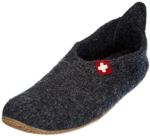 Living Kitzbühel Unisex 4049-0600-37 Slipper, Anthra, 37 EU
