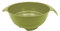 Fackelmann 687076 Passoire à Pied, Passoire à égoutter, Egouttoir en Plastique écosourcé, Vert, Plastique Bio, 31x24cm