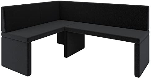 Eckbank Akiko Corner Bench - Eckbankgruppe für Ihrem Esszimmer, Küche modern, Sitzecke, Essecke. Perfekt für Küche, Büro und Rezeption. Solide und Starke Verarbeitung. (INARI 100, 142x196cm Links)