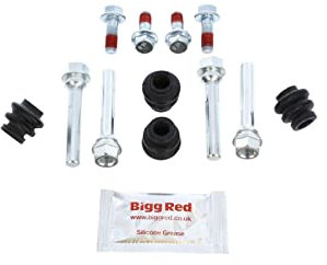 Bigg Red - Brake Caliper Slider Bolt Kit - Full Set - Compatible with, Prius, Celica